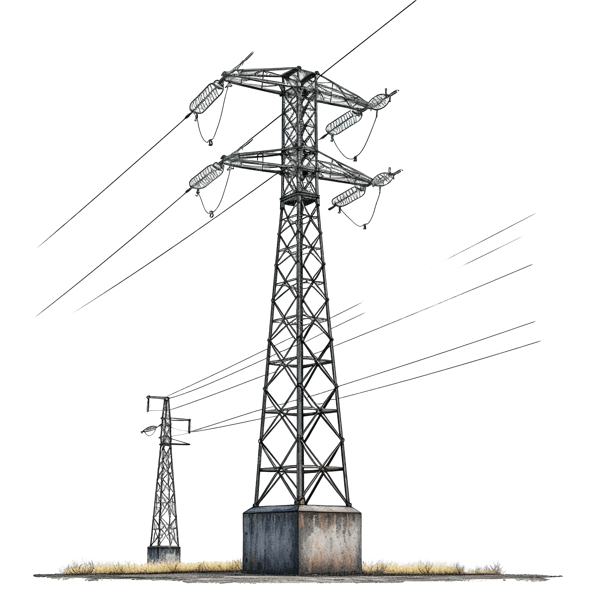 Torre de alta tensión